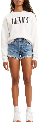 Levi's 501 Original Shorts Short en denim Femme, Oxnard Athens Mid Short, 26W