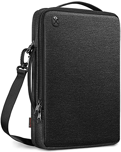 FINPAC Funda para Portátiles, Bolsa de Transporte Hombro Maletín Repelente al Agua para 15.3 MacBook Air M3 A3114 2024, Huawei/HP/TECLAST/ASUS/Lenovo/Acer LG 14 Pulgadas Laptop Chromebook Notebook