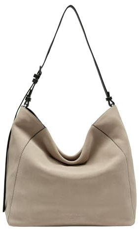 LIEBESKIND BERLIN Chudy Suede Hobo Bag L Stone