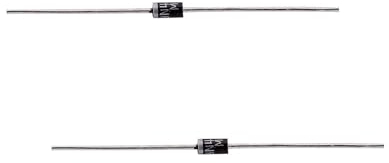 Germany Motorsports 2x Motorrad LED Blinker Sperrdioden für Kontrollleuchte zum Entkoppeln der Blinker 12V (1 Paar)