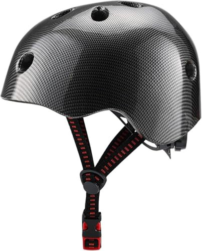Kids Helmet 2-5 Years Boys and Girls, Adjustable Bike Helmet, Children's Skater Helmet, Lightweight and Sturdy Sporting Goods, Diameter 51-54 cm B,48-55CM