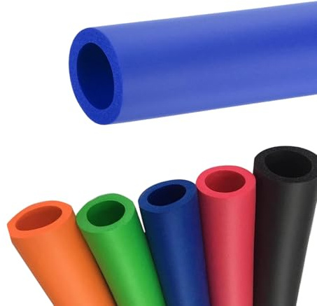 Tubo De Aislamiento Térmico Diámetro,Espuma Tubería Para Manija Agarre Soporte ID 18 22 25 28 32 Mm Elastómero Tubo Espuma Aislante Para Piscina,Cubierta De Mango De Espuma(Azul,ID32mmx6mmx1.0m)
