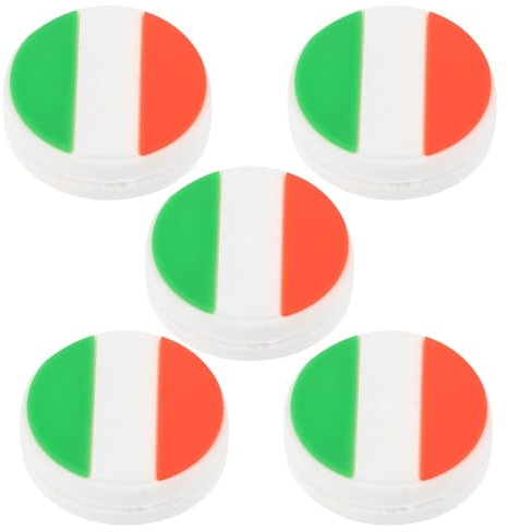 Homoyoyo Set 5 Pezzi Smorzatori Vibrazioni per Racchetta da Tennis in Silicone, Accessori Piccoli e Leggeri per Ridurre Vibrazioni, per Giocatori di Tennis e Uso Sportivo