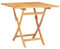 Klappbarer Gartentisch 85x85x76 cm Teak Massivholz