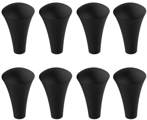 ThtRht 8 Pack Rubber Cap Silicone Tips Replacement Parts Piece for RAM X-Grip Mount Stand Phone Holder Tough-Claw Bicycle Motorcycle Tablet Clamp Arm Base Bracket Repair