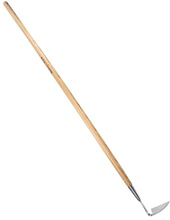 Berry&Bird Japanese Weeding Sickle, Versatile Long Handle Weeding Tool Garden Hoe for Effective Weeding, Cultivating, Soil Loosening & Digging