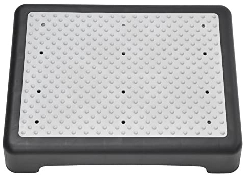 Asixxsix Demi-Marche, Marche de Sécuta Antidérapante, Plate-Forme pour les Escaliers Hauts, éclairé, Voix, Chaise, Baignoire, Cuisine, jusqu'à une capacité de 400 Livre.