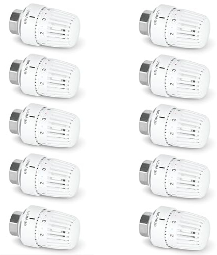 ENVIRON – termostathuvud M30 x 1,5 | med flytande givare och nollläge | 7–28 °C 1–5 | med frostskyddsfunktion | värmetermostat (10)