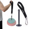 Arm Wrestling Training Strap Belt with Loading Pin Hand Grip Arm Finger Forearm Exerciser Strengthener for Cable Machine and Free Weight