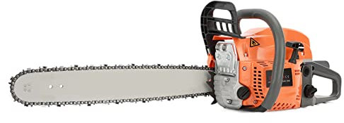 Kettensäge Benzin 20 Zoll, 58 cc 2-Takt stoßfeste Akku-Benzinkettensäge mit automatischem Öler, 2,2 kW Handgaskettensäge schneidet Holz problemlos