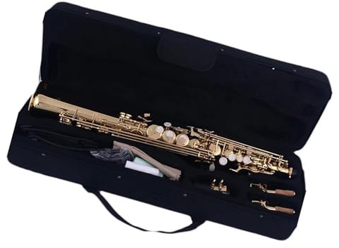 Professionell Saxofon B flat Altsaxofon Mässingskropp Med Fodral