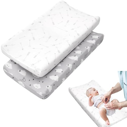 2 pezzi fasciatoio coperture per fasciatoio, lenzuola con angoli per fasciatoio, fasciatoio, fasciatoio, fasciatoio, fasciatoio, fasciatoio, fasciatoio, copertura per fasciatoio