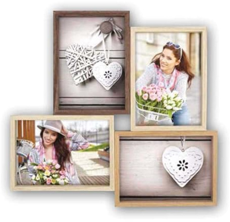 ZEP Montreaux 4Q 10 x 15 cm, multi colour, legno