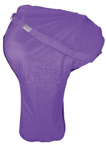 Dura-Tech Padded Western Saddle Case | Ultimate Protection & Easy Transport | Ideal for Horse Shows & Travel | Color Purple