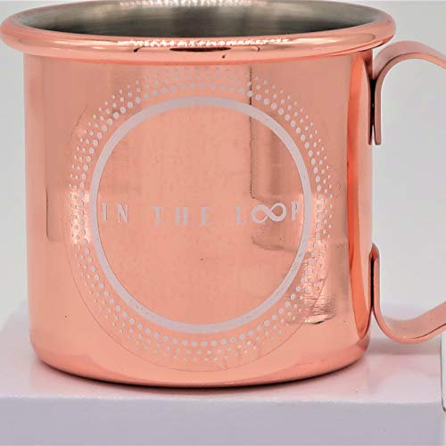 Taza de cobre con diseño de mini moscú
