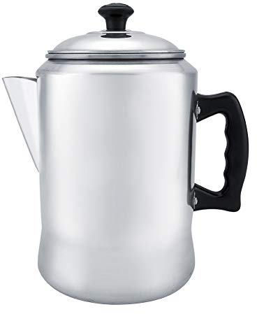 Glomora Percolateur à Café 3L – Cafetière En Alliage D'aluminium, Percolateur, Bouilloire à Thé, Cuisinière Avec Couvercle