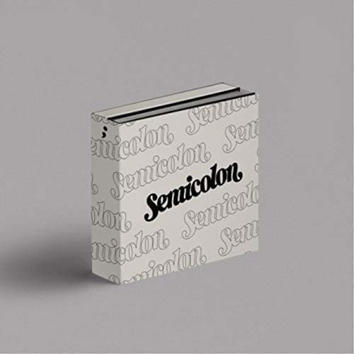 SEVENTEEN - Semikolon 1 Album + 1 gefaltetes Poster + 1 zusätzliche Fotokarte + 1 Idolmaske + 1 Taschenspiegel