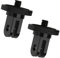 Kexitanlina 2 Set Camera Mount Adapter 1/4 Tripod Adapter Aluminum Alloy Camera Base Screw Adapter Universal Action Camera Mounts for Gopro Insta360 X4 X3 Sony