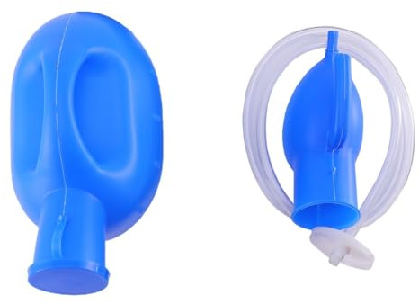 HAMPPLIES Borraccia Urinaria Portatile Da 2000Ml Con Tubo Estensibile E Coperchio Bottiglia Per Urine Plastica Dispositivo Di Emergenza Per Anziani Ospedale Viaggio Campeggio E Auto