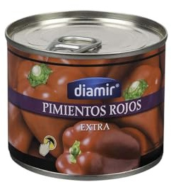 Poivron rouge extra - Boîte 185g