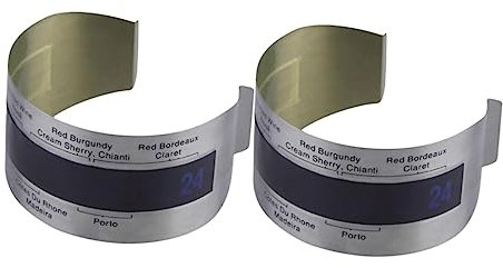 PRETYZOOM Termometro Da Cucina in Acciaio Indicatore Di Temperatura Termometro Per Liquidi Lettura Istantanea Per Uso