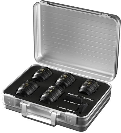 Thypoch Kit 5 Lenti Full-Frame Cine Simera-C 21/28/35/50/75mm T1.5 (M Mount)