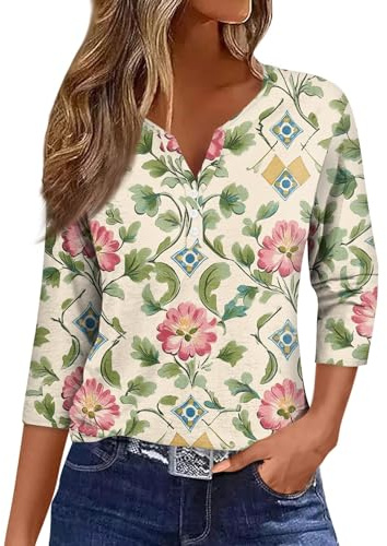 TOFOTL Camicia da Notte Donna Cotone Táctica Abbigliamento Firmato Stretch Maglia Elegante Magliette Cotone Manica Lunga Blusa Militares Elastica T-Shirt Donna Bianca 07-Verde Menta L