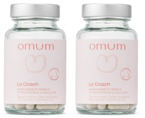 OMUM - Le Coach Complément Alimentaire - Favorise l’amincissement, aide à réduire la peau d’orange et à raffermir la peau - Compatible allaitement - Vegan - 60 gélules pour 1 mois de cure