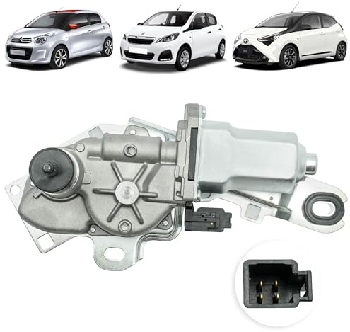 Moteur d’essuie-glace ARRIÈRE compatible pour C1 (2), 108 et Aygo (2014-2021). B001099280, B000797280, 851300H050