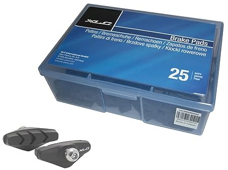 XLC Unisex – Erwachsene Bs-R01 Bremsschuhe, Schwarz, 50Mm