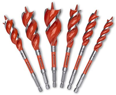 Crescent 6 Piece High Speed Auger Set - 6.25 | CDSASET-6
