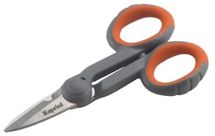 KAPRIOL Forbice inox 140 mm. impugnatura ergonomica e confortevole