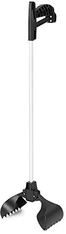 Hundekotsammler, Hundekotschaufel mit Langgriff, Kotschaufel Hund, Pooper Scooper für Hunde, Große Kapazität, Leicht & Stabil - Einfaches Aufsammelwerkzeug