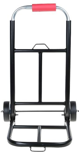 Carrello pieghevole multiuso da giardino, salvaspazio, pieghevole, carriola, equipaggiamento con ruote stabili, ideale per il lavoro quotidiano