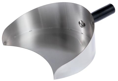 Catcher di carne portatile, padella di carne Pala barbecue in acciaio