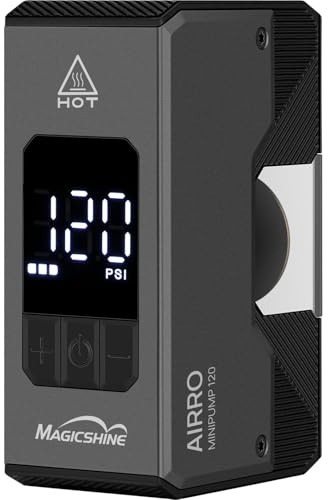 Magicshine Airro elektrisk minipump med integrerad digital tryckmätare 8 bar/120 psi