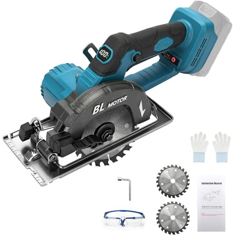 Sega circolare a batteria, 140 mm, per Makita 18 V (senza batteria)