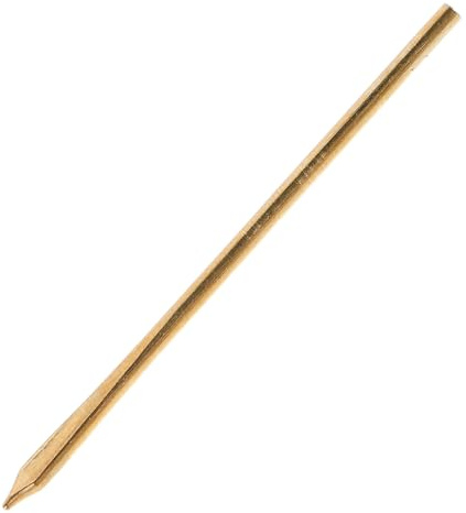 Alipis Ago da Cucito a Mano in Ottone per Pelle Ago per Allacciatura Manuale di Corde in Cuoio Strumento Preciso per Lavori Artigianali e Fai da Te nella Lavorazione della Pelle