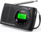 Tendak Radio Batteriebetrieben FM AM SW UKW, Batterie Radio mit Bildschirmanzeige/Timing-Funktion/Kopfhöreranschluss, Radio Klein mit AA-Batterie betrieben, zum Wandern und Camping