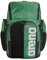 ARENA Spiky III Rucksack 45, Schwimmen, Athlet, Sport, Fitnessstudio, große Trainingsausrüstung, Schwimmtasche für Damen und Herren, 45 Liter, Grün