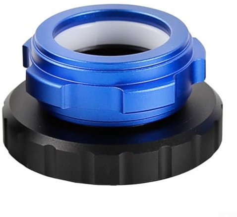 Adaptador de montaje M42/M48/2 a 1.25 pulgadas, ocular de telescopio astronómico con bloqueo coaxial ligero para telescopio astronómico (M48 a 1.25 pulgadas)