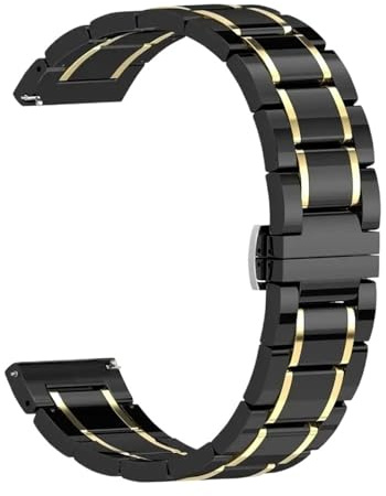 15 mm 17 mm 19 mm 21 mm 23 mm Ersättningsurband Keramiskt armband Universal snabbrem for kvinnor män