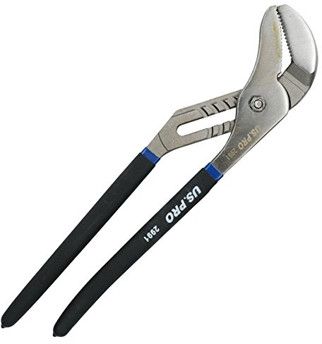 Water Pump Pliers Pipe Wrench Grips 16 / 400mm Plumbers Gas Bergen AT154