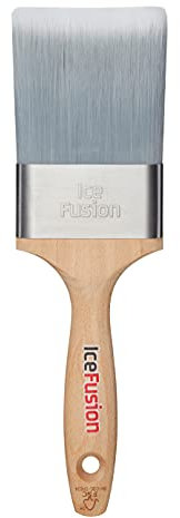 Brocha sintética Profesional ProDec Advance Ice Fusion de 3 Pulgadas para un Acabado ultrasuave Pintar con Pinturas de emulsión, Brillantes y satinadas en Paredes, techos, Madera y Metal, 3 75mm
