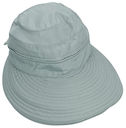 XGOPTS Abnehmbar Sommerkappe Groß Krempe Sonnenmütze Verstellbar Sonnenschutz Strandhut Damen Mädchen Visor Cap Outdoor Golf Damenhut Sport Atmungsaktiv Hut mit Reißverschluss Reisen Wandern