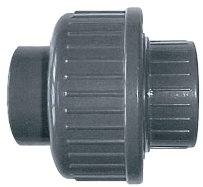 Jardibric - Union PVC F - Raccords PVC à Visser - Raccordements pour Arrosage Enterré - PN10 (F 33x42) - Connexion Fiable et Durable pour vos Systèmes d'Irrigation et de Plomberie.