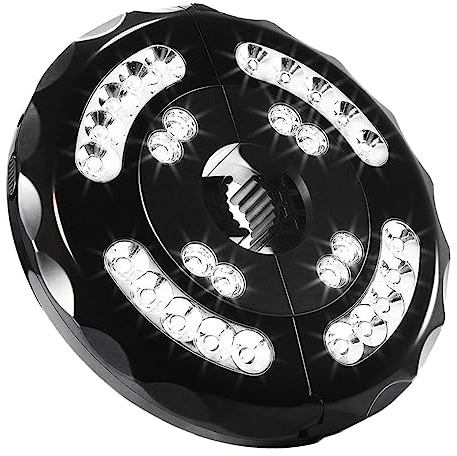 NUOBESTY Lámpara de Camping LED Recargable 28 Luces Inalámbrica Tres de Iluminación para Acampada y Actividades Nocturnas de