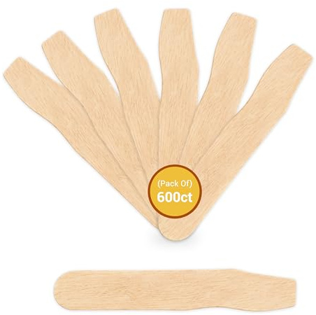 Perfect Stix Wooden Taster Ice Cream Sample Sticks, 2.5 Inches, 600 Count