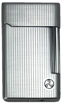 Rattray 's Bel satén Pipa Mechero Silbato inclinados Llama reib Cilindro de Lighter Stripe Gun