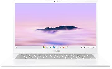 ASUS Chromebook Plus CX3402CBA-MW0198 - Ordenador portátil táctil Full HD de 14 (Intel Core i5, RAM 8 GB, 512 GB, ChromeOS) - Teclado AZERTY FR